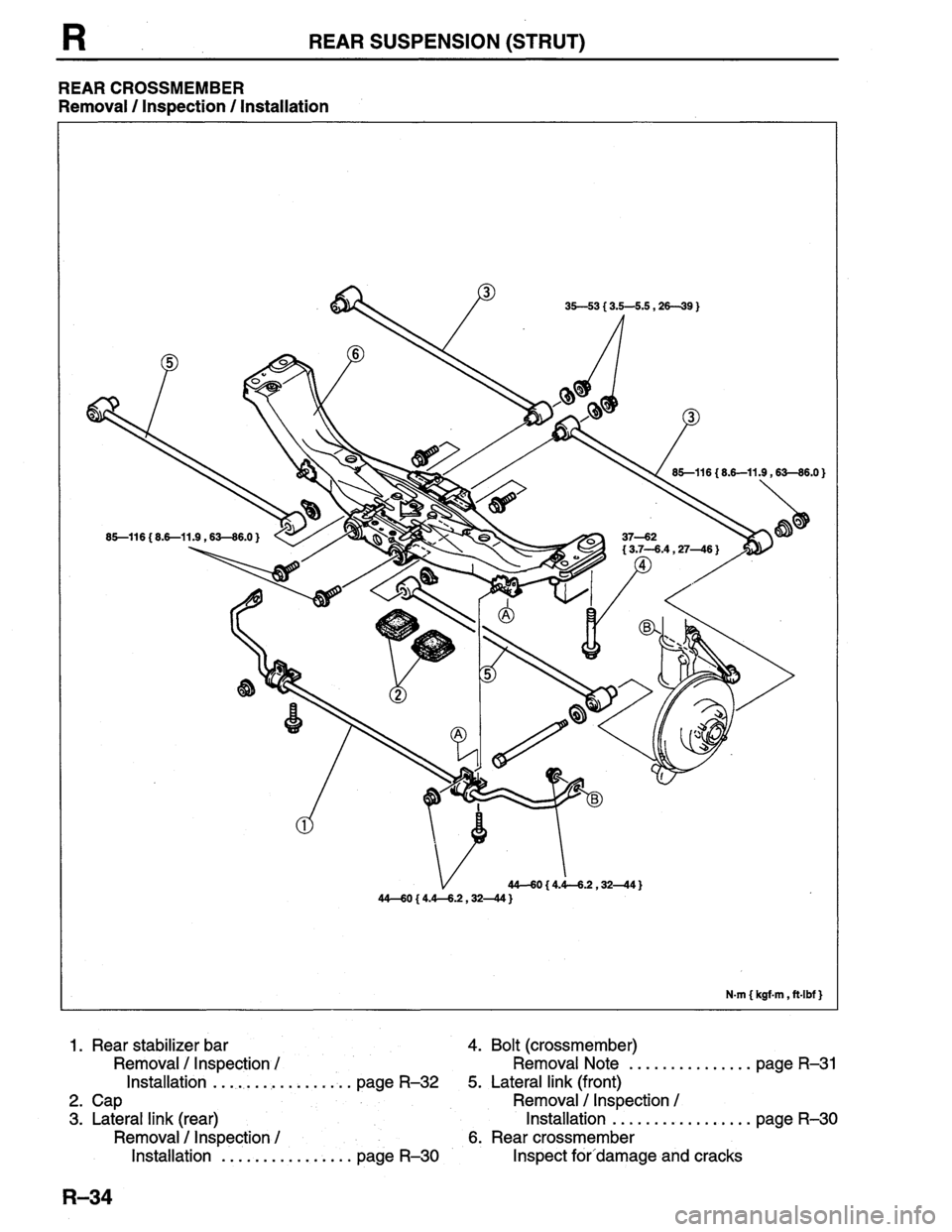 MAZDA PROTEGE 1996 Workshop Manual MAZDA PROTEGE 1996 Workshop Manual