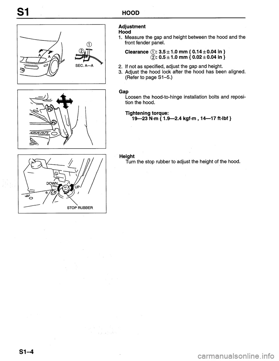 MAZDA PROTEGE 1996 Workshop Manual MAZDA PROTEGE 1996 Workshop Manual