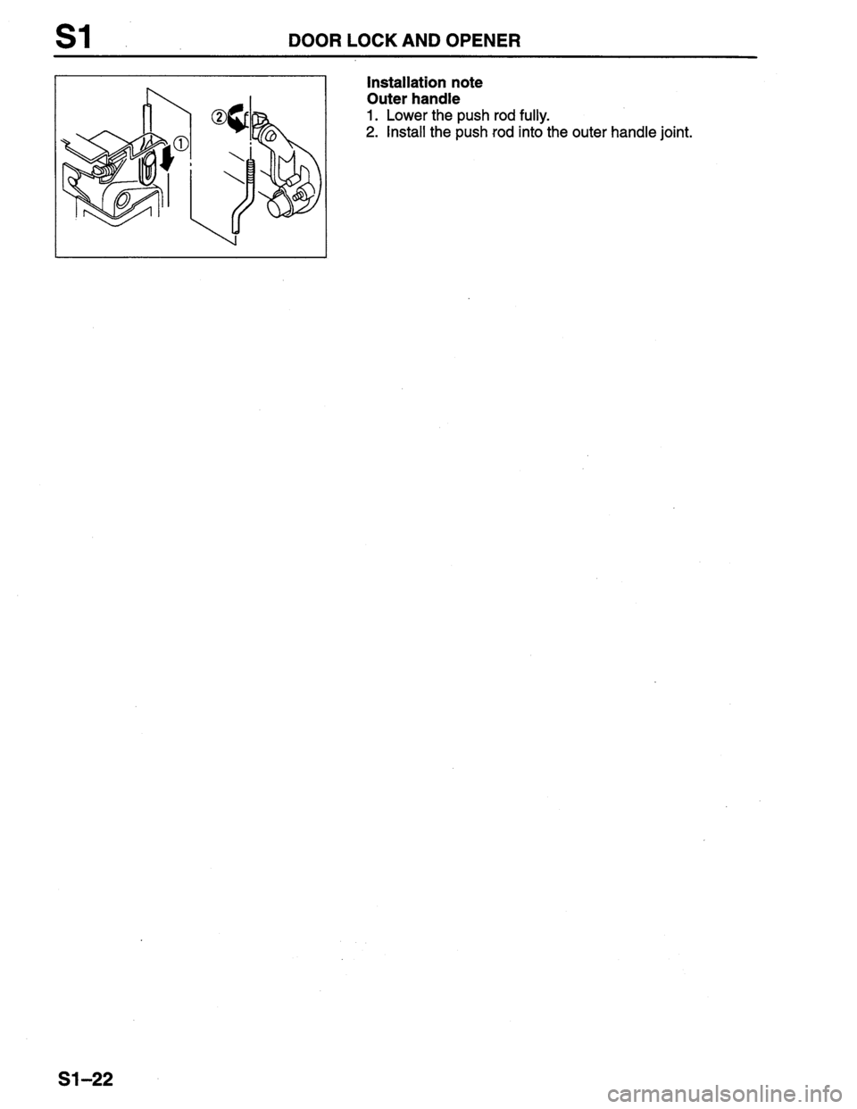 MAZDA PROTEGE 1996 Workshop Manual MAZDA PROTEGE 1996 Workshop Manual