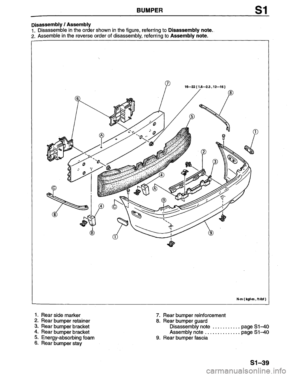 MAZDA PROTEGE 1996 Workshop Manual MAZDA PROTEGE 1996 Workshop Manual