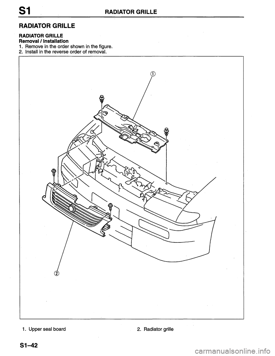 MAZDA PROTEGE 1996 Workshop Manual MAZDA PROTEGE 1996 Workshop Manual