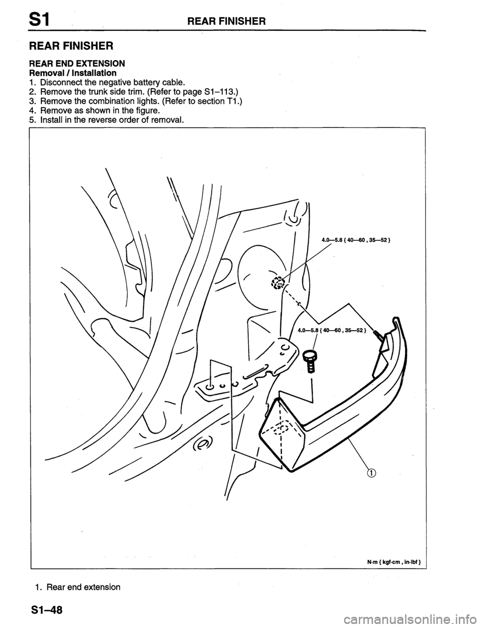 MAZDA PROTEGE 1996 Workshop Manual MAZDA PROTEGE 1996 Workshop Manual