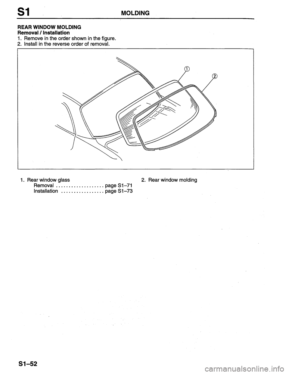 MAZDA PROTEGE 1996 Workshop Manual MAZDA PROTEGE 1996 Workshop Manual