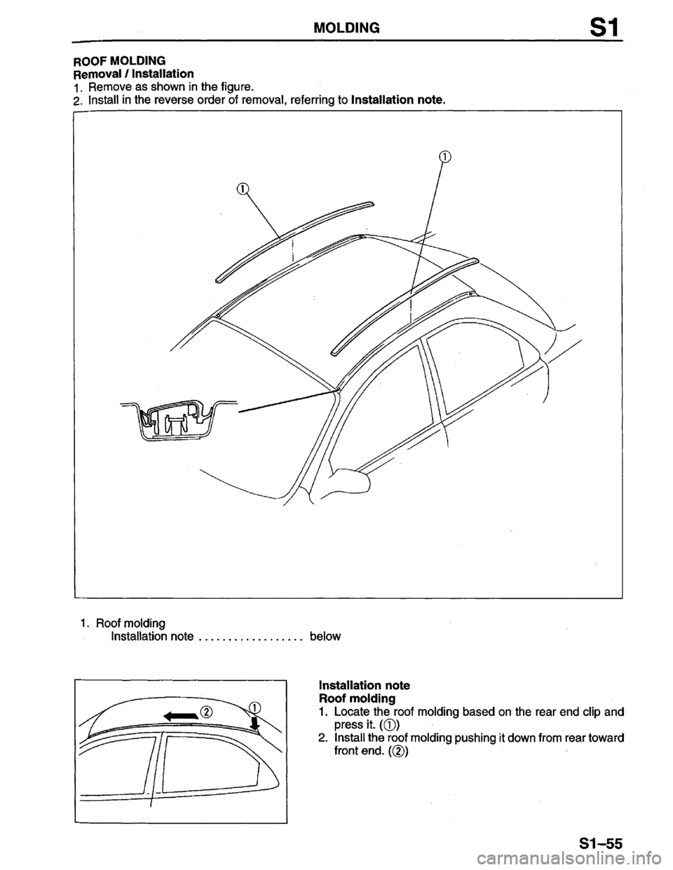 MAZDA PROTEGE 1996 Workshop Manual MAZDA PROTEGE 1996 Workshop Manual