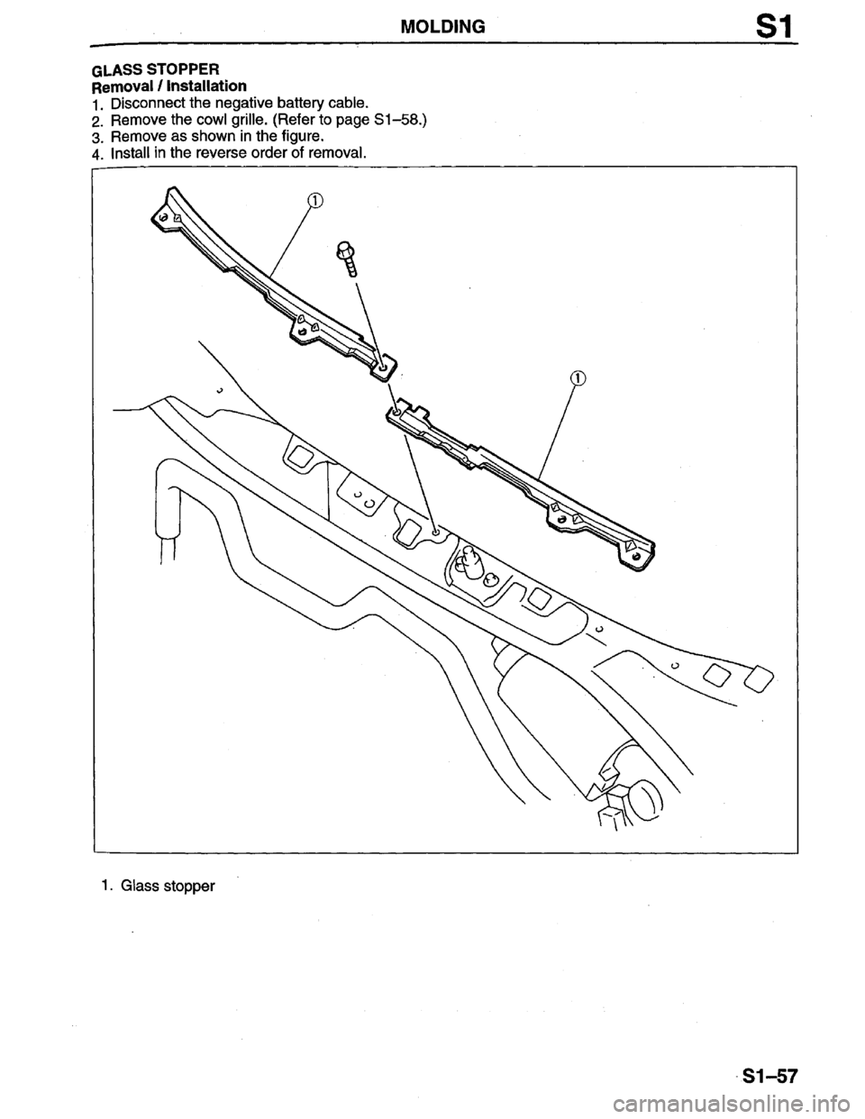 MAZDA PROTEGE 1996 Workshop Manual MAZDA PROTEGE 1996 Workshop Manual