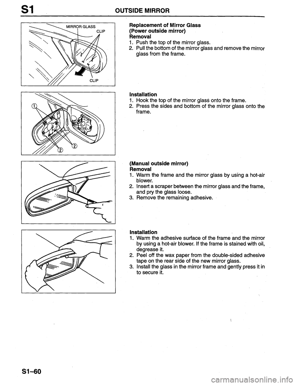 MAZDA PROTEGE 1996 Workshop Manual MAZDA PROTEGE 1996 Workshop Manual