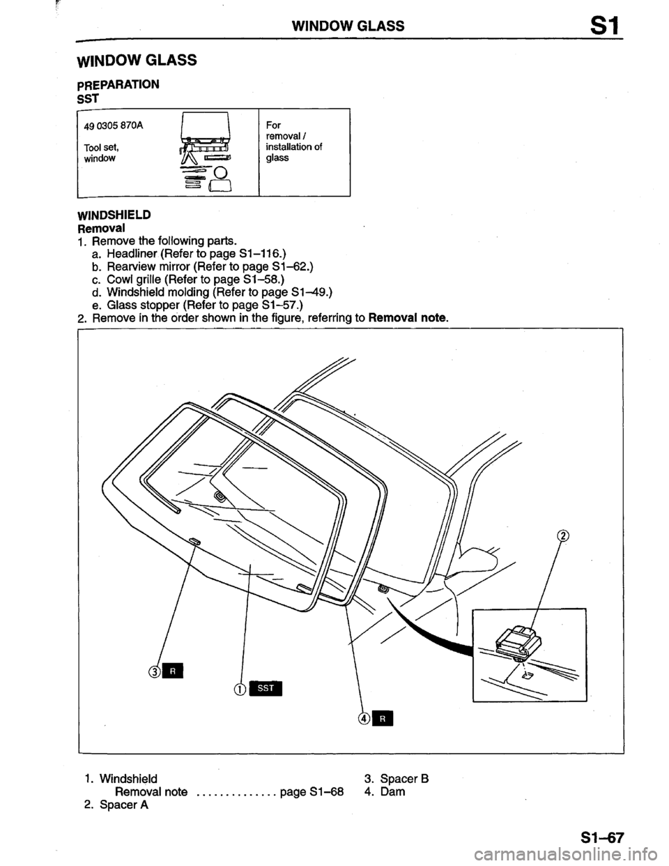 MAZDA PROTEGE 1996  Workshop Manual 