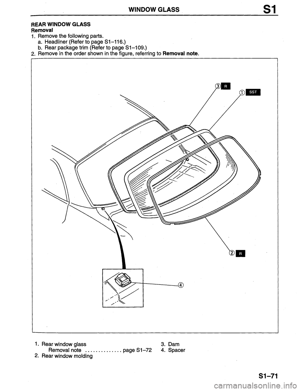 MAZDA PROTEGE 1996  Workshop Manual 