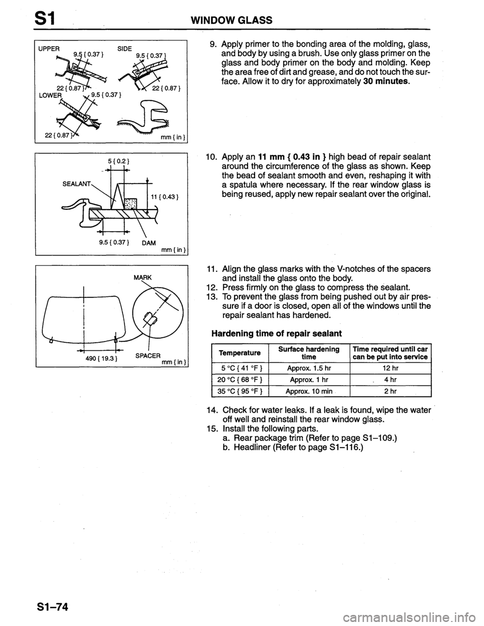 MAZDA PROTEGE 1996 Workshop Manual MAZDA PROTEGE 1996 Workshop Manual