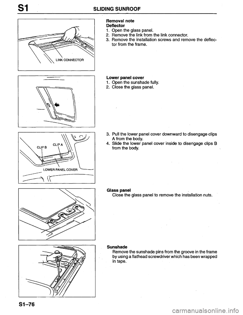 MAZDA PROTEGE 1996 Workshop Manual MAZDA PROTEGE 1996 Workshop Manual