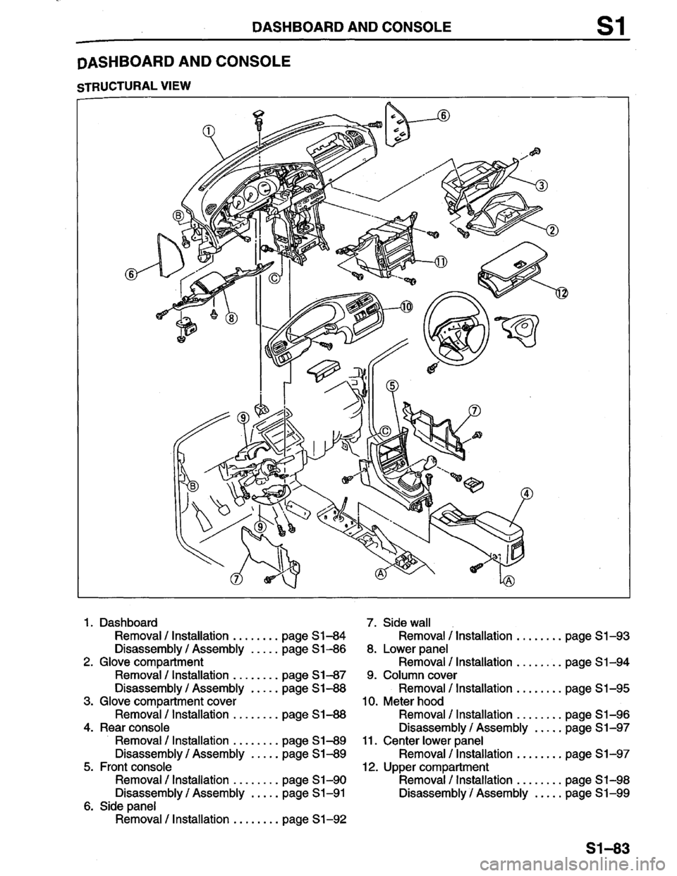 MAZDA PROTEGE 1996 Workshop Manual MAZDA PROTEGE 1996 Workshop Manual