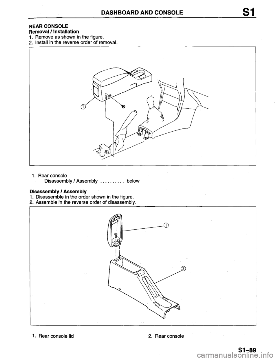 MAZDA PROTEGE 1996 Workshop Manual MAZDA PROTEGE 1996 Workshop Manual