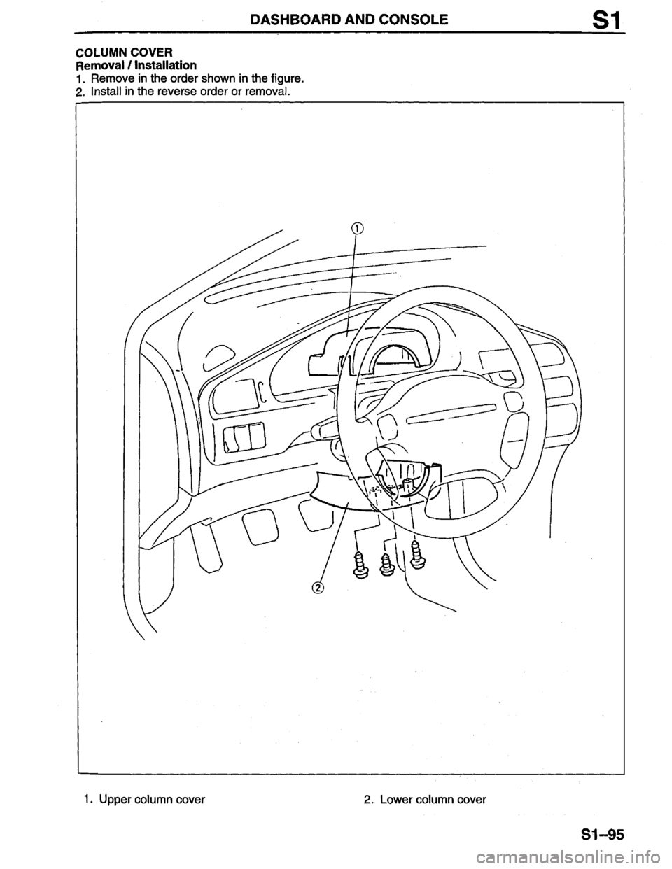 MAZDA PROTEGE 1996 Workshop Manual MAZDA PROTEGE 1996 Workshop Manual