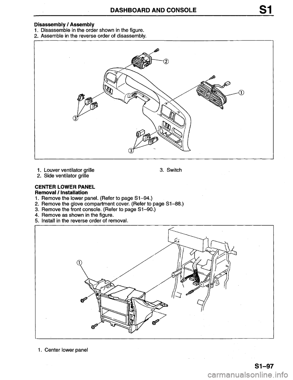 MAZDA PROTEGE 1996 Workshop Manual MAZDA PROTEGE 1996 Workshop Manual