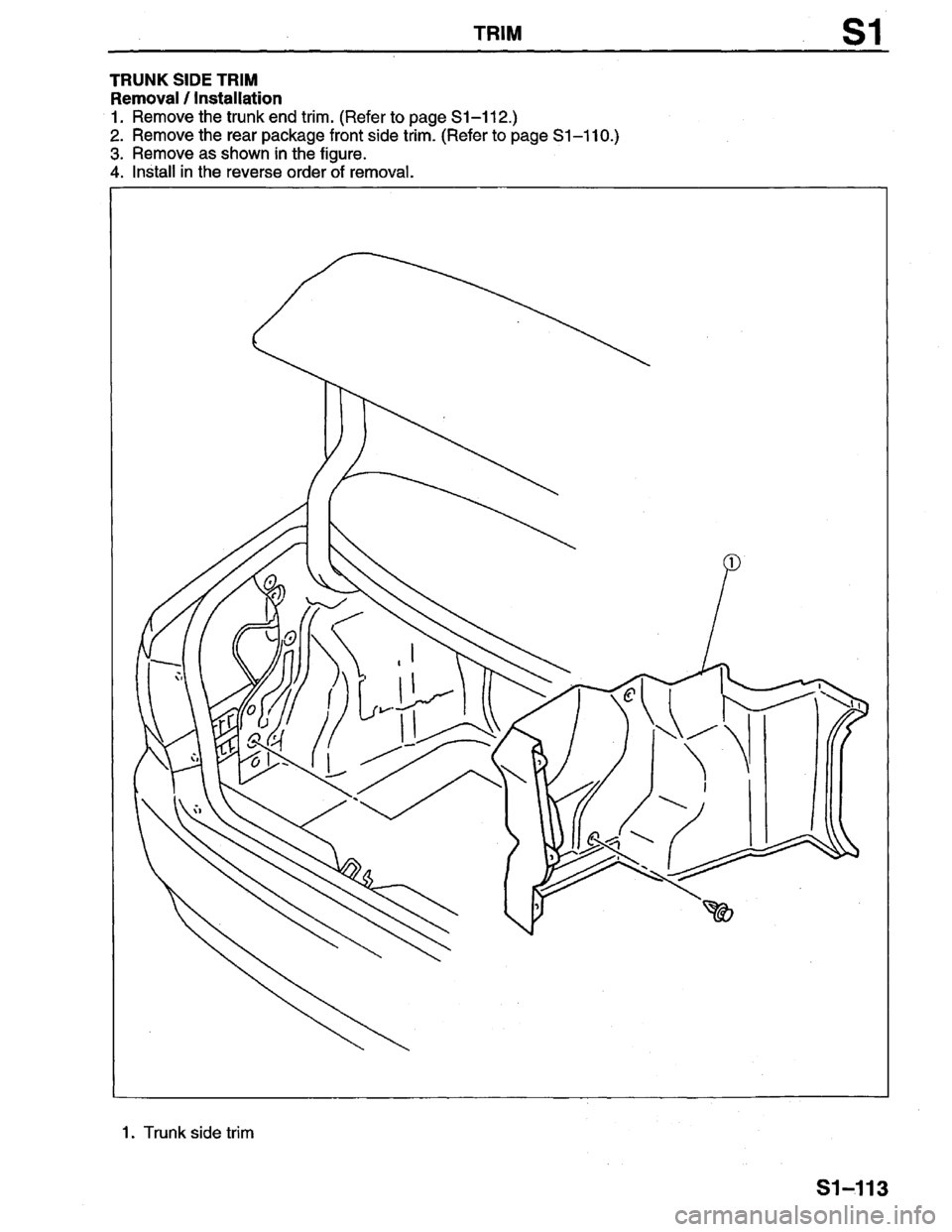 MAZDA PROTEGE 1996 Workshop Manual MAZDA PROTEGE 1996 Workshop Manual
