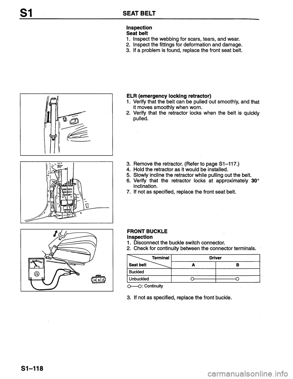 MAZDA PROTEGE 1996 Workshop Manual MAZDA PROTEGE 1996 Workshop Manual
