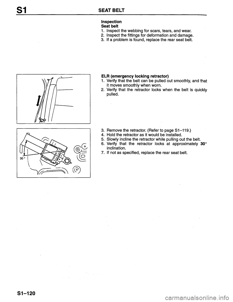 MAZDA PROTEGE 1996 Workshop Manual MAZDA PROTEGE 1996 Workshop Manual