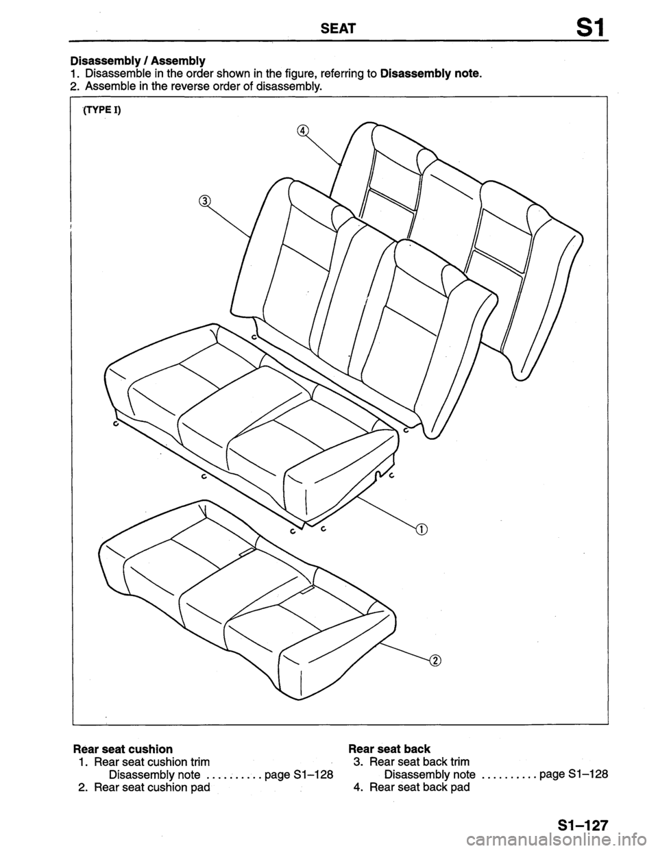 MAZDA PROTEGE 1996 Workshop Manual MAZDA PROTEGE 1996 Workshop Manual