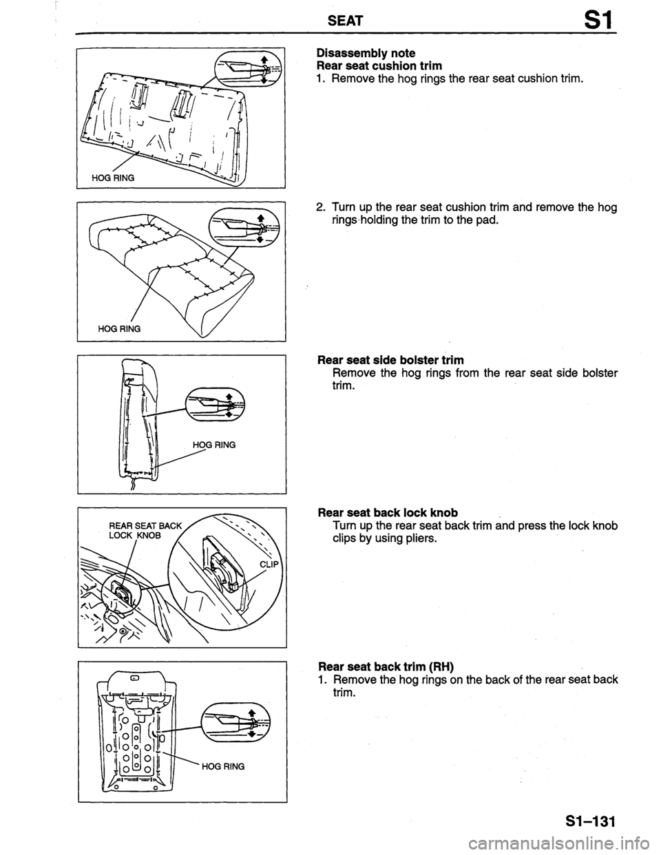 MAZDA PROTEGE 1996 Workshop Manual MAZDA PROTEGE 1996 Workshop Manual