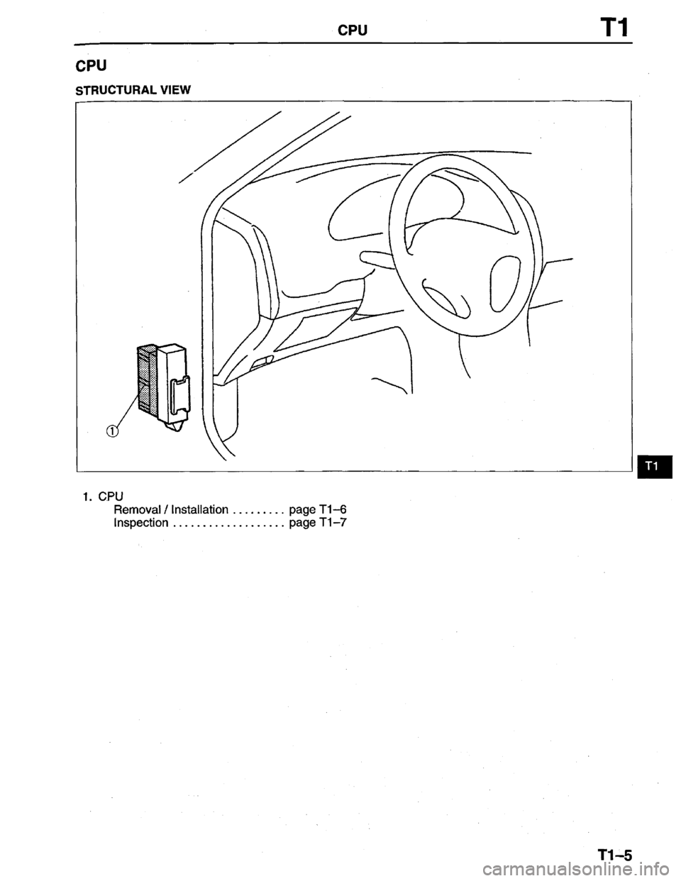 MAZDA PROTEGE 1996 Workshop Manual MAZDA PROTEGE 1996 Workshop Manual
