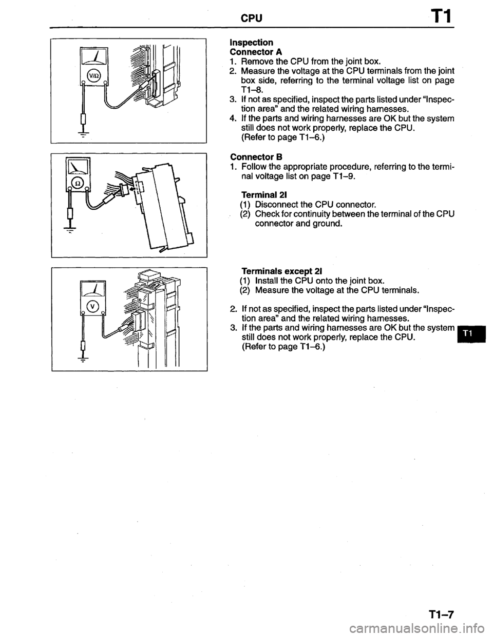 MAZDA PROTEGE 1996 Workshop Manual MAZDA PROTEGE 1996 Workshop Manual