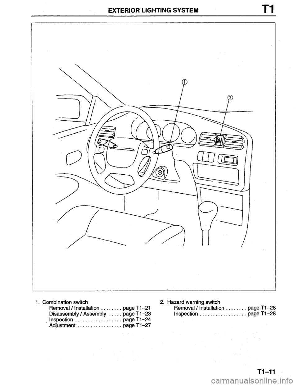 MAZDA PROTEGE 1996 Workshop Manual MAZDA PROTEGE 1996 Workshop Manual