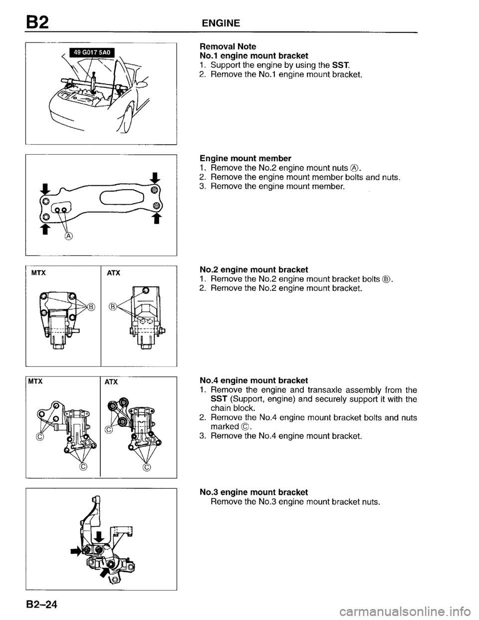 MAZDA PROTEGE 1996 Manual PDF MAZDA PROTEGE 1996 Manual PDF
