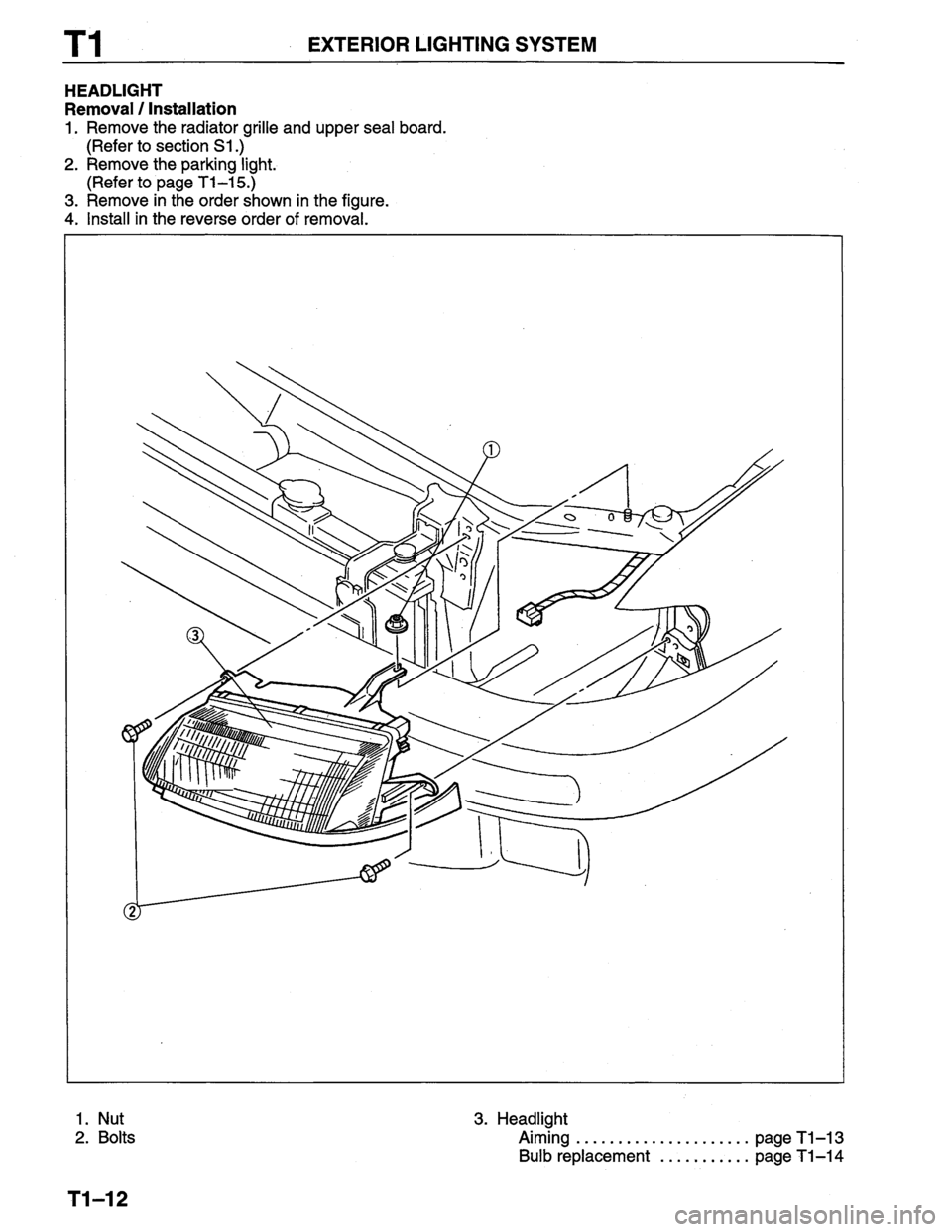 MAZDA PROTEGE 1996 Workshop Manual MAZDA PROTEGE 1996 Workshop Manual