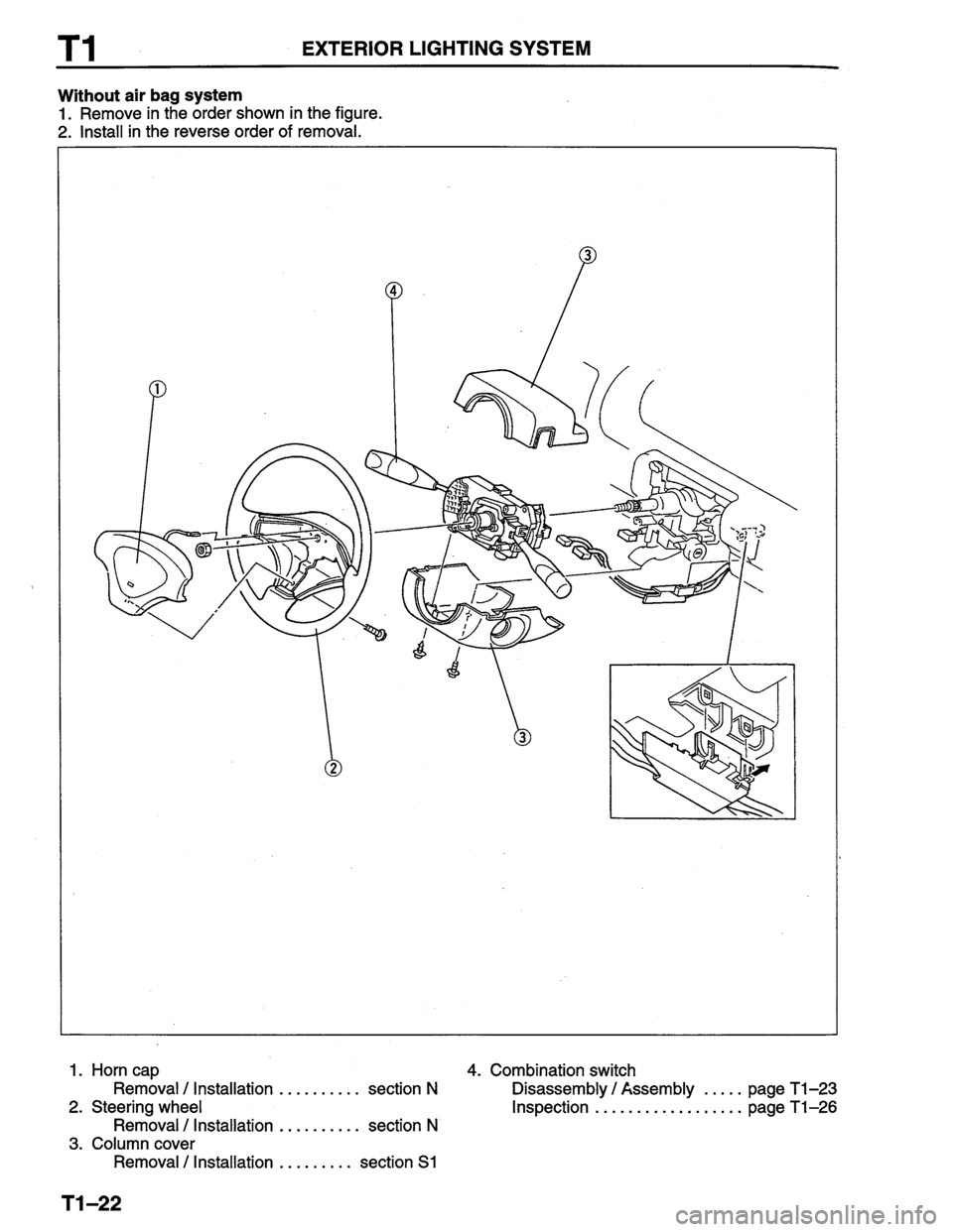 MAZDA PROTEGE 1996 Workshop Manual MAZDA PROTEGE 1996 Workshop Manual
