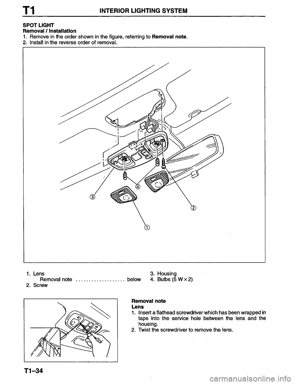 MAZDA PROTEGE 1996 Workshop Manual MAZDA PROTEGE 1996 Workshop Manual