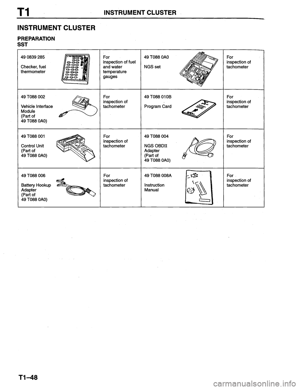 MAZDA PROTEGE 1996 Workshop Manual MAZDA PROTEGE 1996 Workshop Manual