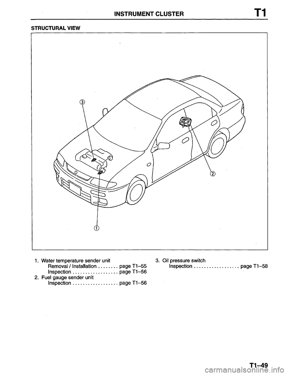 MAZDA PROTEGE 1996 Workshop Manual MAZDA PROTEGE 1996 Workshop Manual