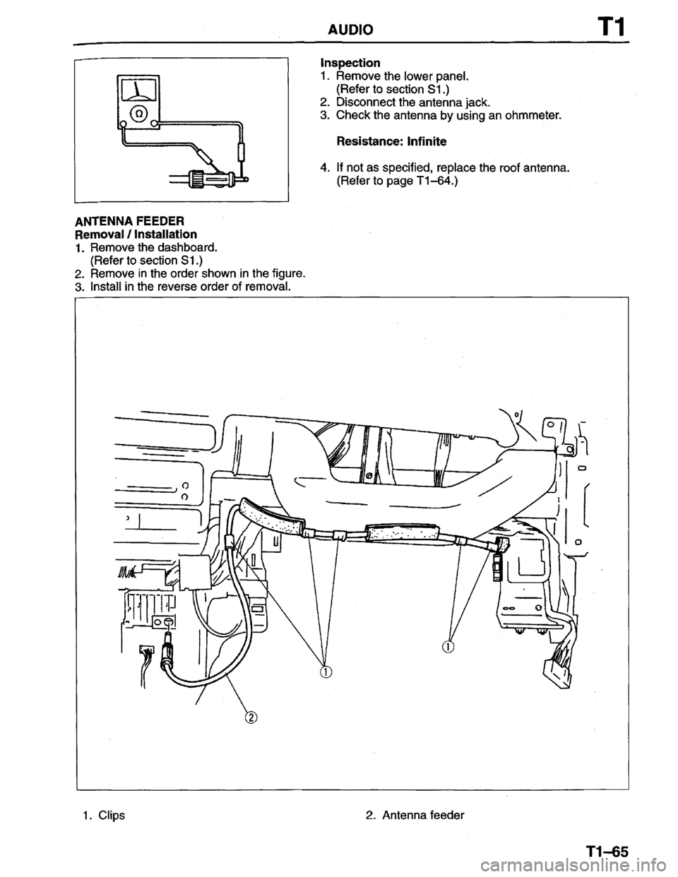 MAZDA PROTEGE 1996 Workshop Manual MAZDA PROTEGE 1996 Workshop Manual