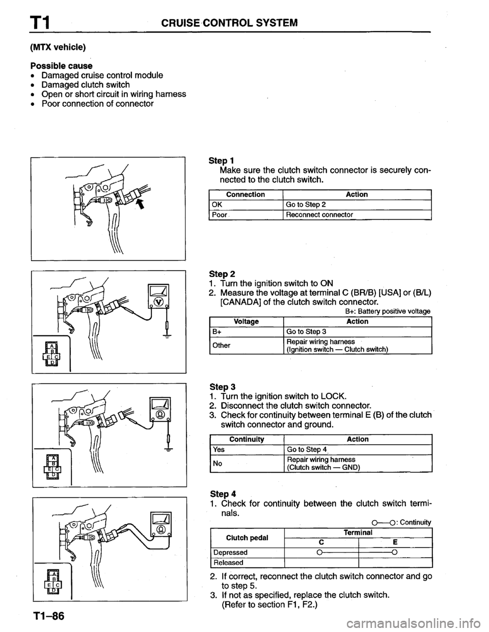MAZDA PROTEGE 1996 Workshop Manual MAZDA PROTEGE 1996 Workshop Manual