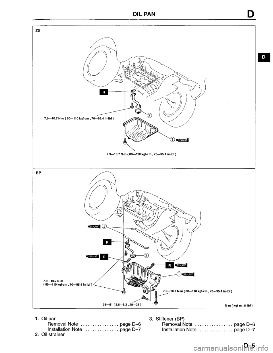 MAZDA PROTEGE 1996 Manual Online MAZDA PROTEGE 1996 Manual Online