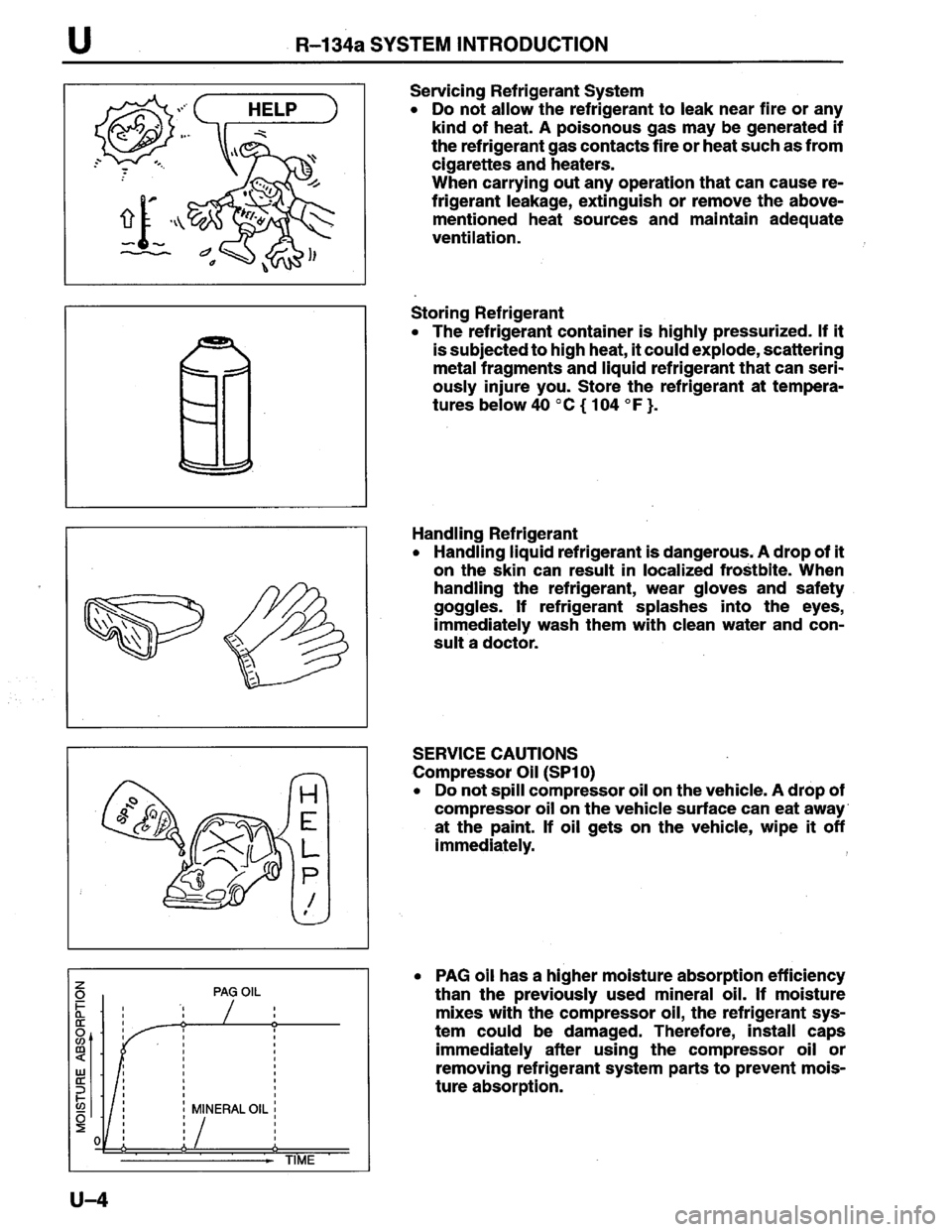 MAZDA PROTEGE 1996  Workshop Manual 