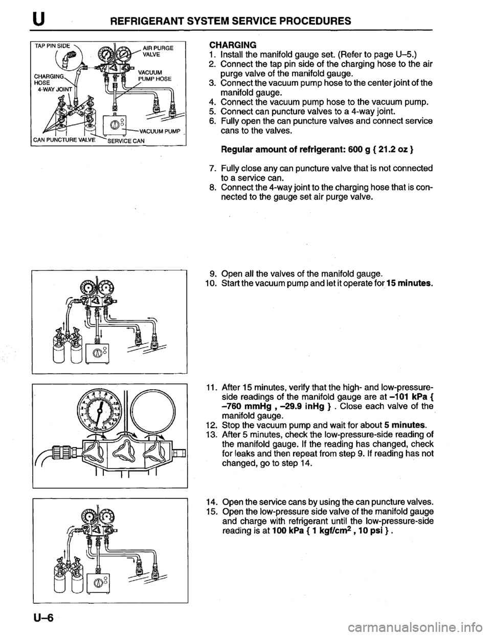 MAZDA PROTEGE 1996  Workshop Manual 