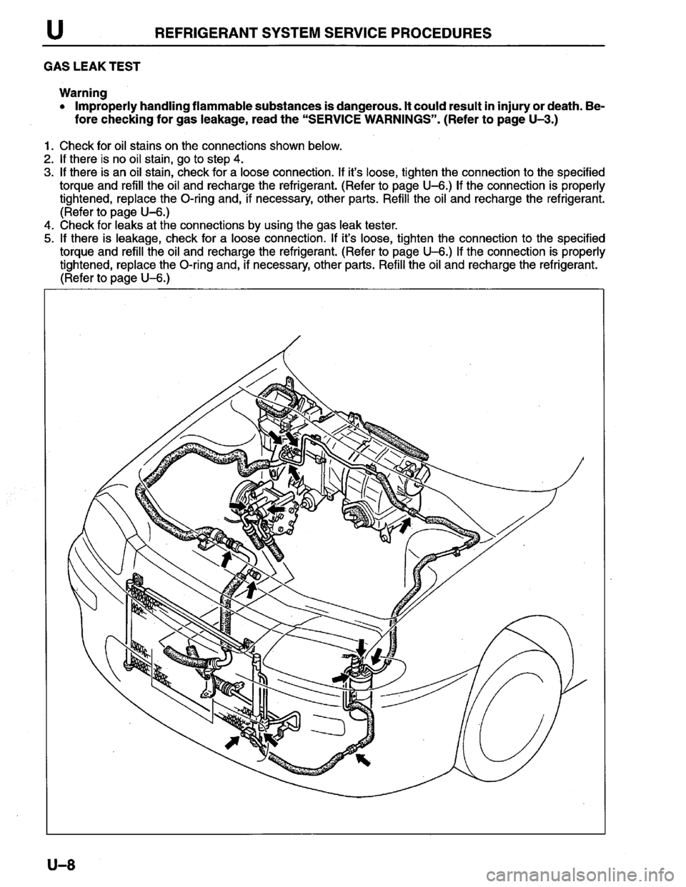 MAZDA PROTEGE 1996  Workshop Manual 