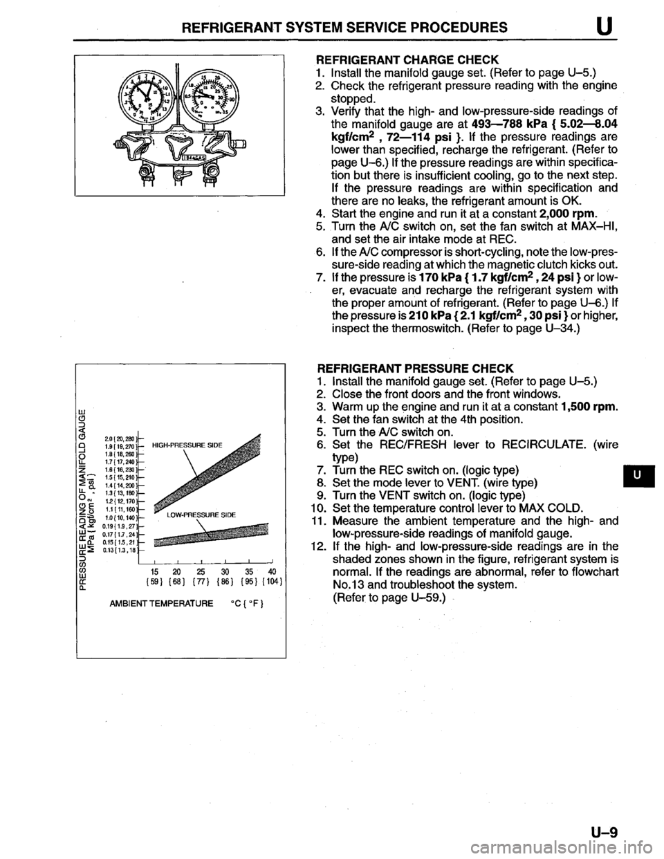 MAZDA PROTEGE 1996  Workshop Manual 