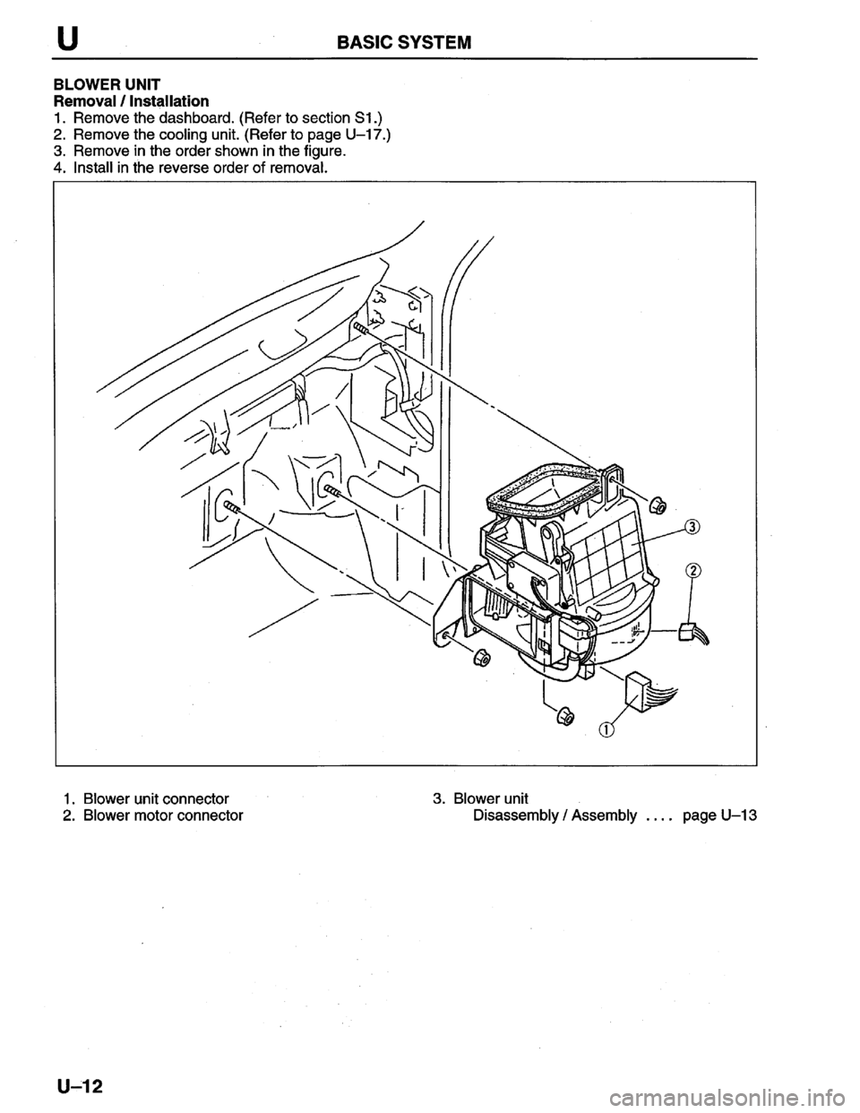 MAZDA PROTEGE 1996 Workshop Manual MAZDA PROTEGE 1996 Workshop Manual