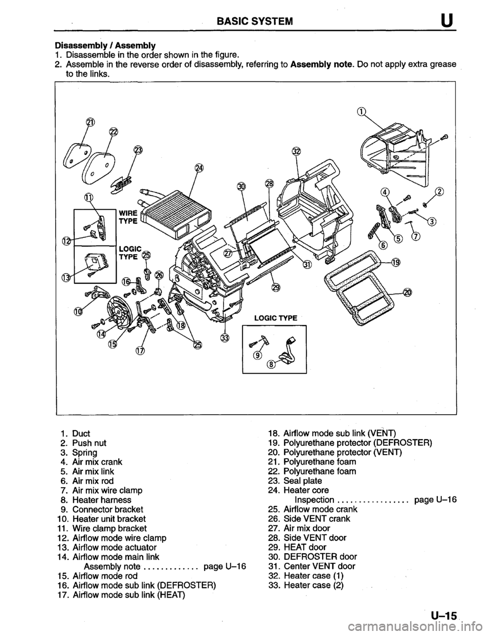 MAZDA PROTEGE 1996 Workshop Manual MAZDA PROTEGE 1996 Workshop Manual