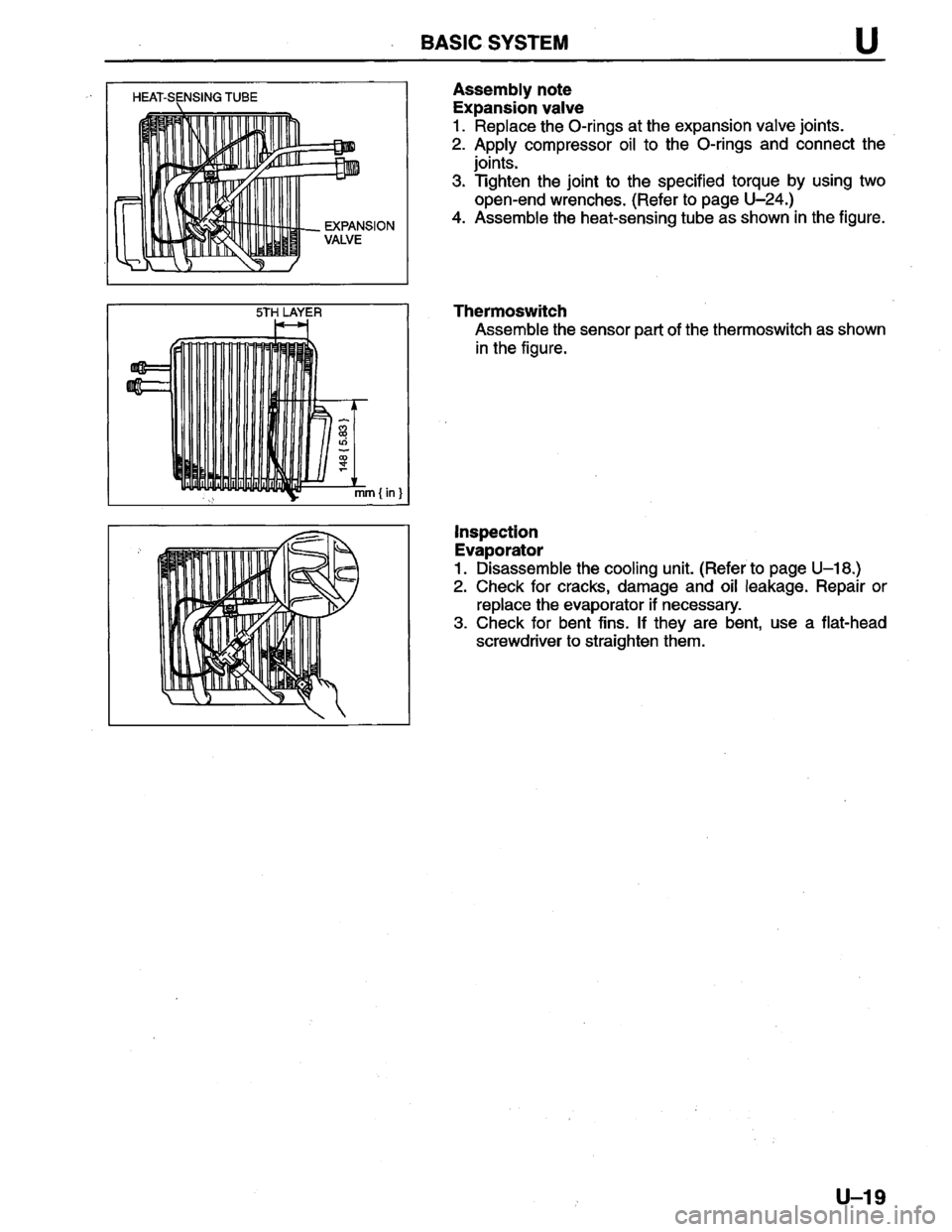 MAZDA PROTEGE 1996 Workshop Manual MAZDA PROTEGE 1996 Workshop Manual
