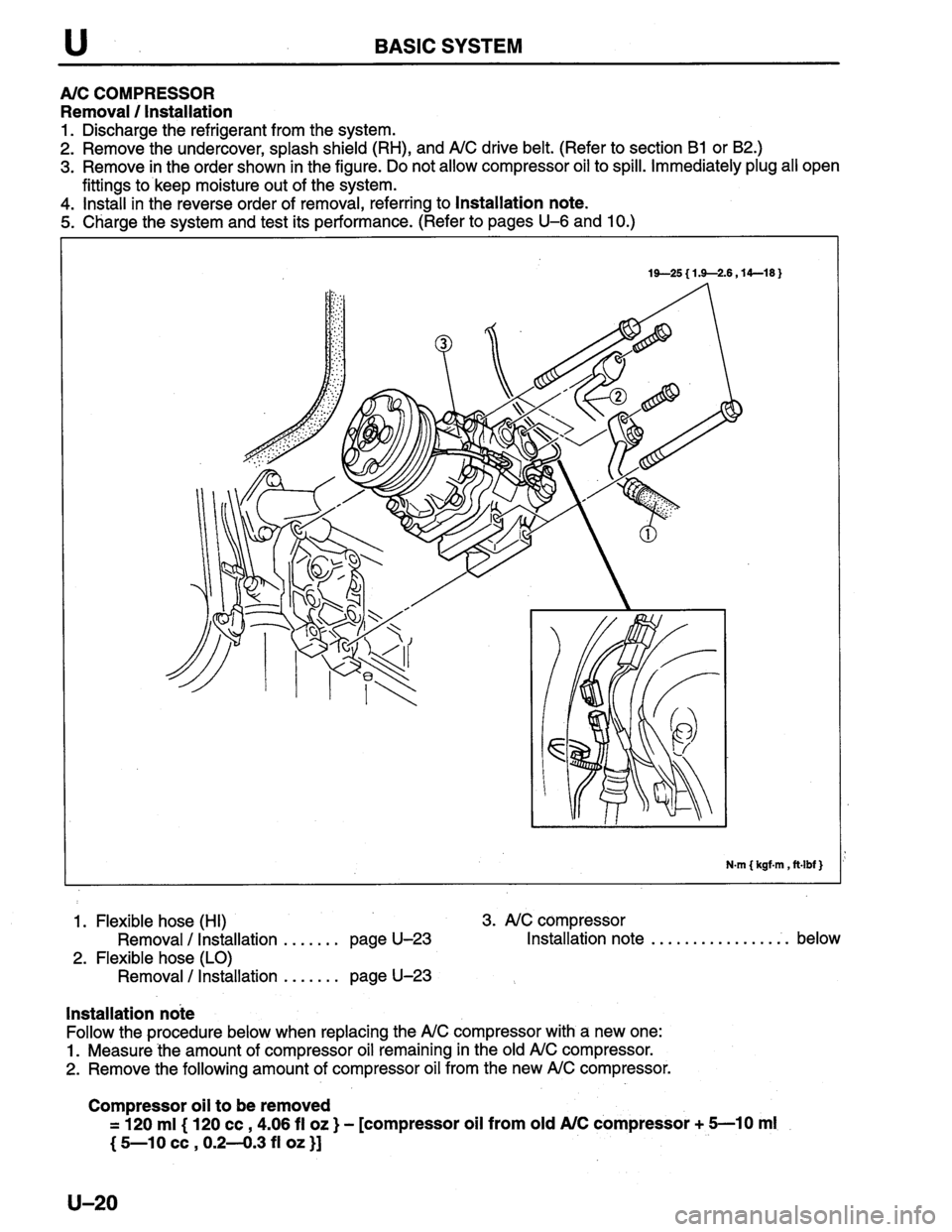 MAZDA PROTEGE 1996 Workshop Manual MAZDA PROTEGE 1996 Workshop Manual