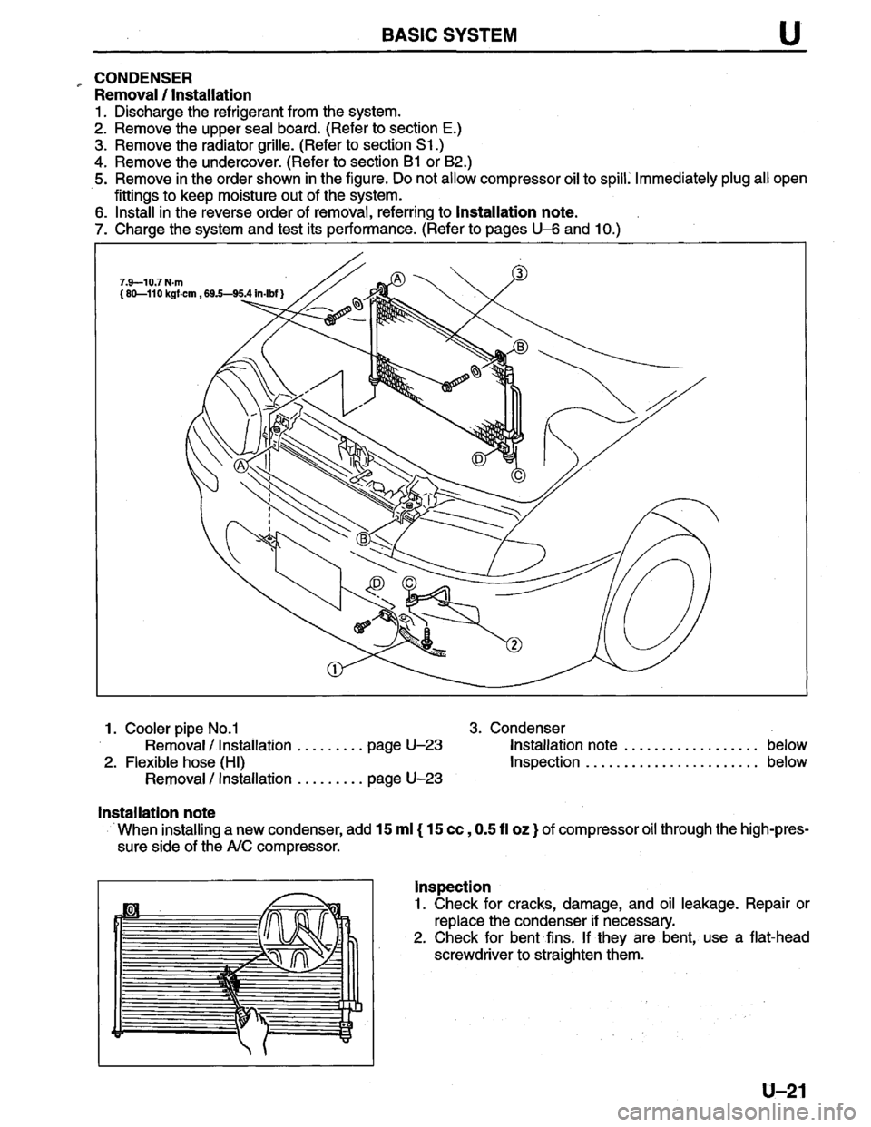 MAZDA PROTEGE 1996 Workshop Manual MAZDA PROTEGE 1996 Workshop Manual