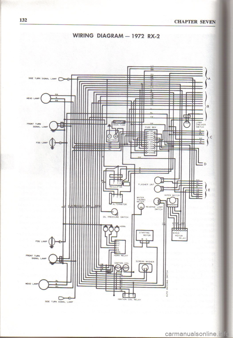 MAZDA RX-2 1971  Workshop Service Repair Manual 
