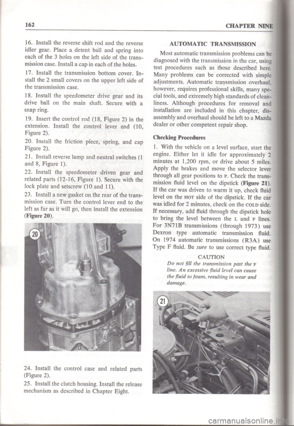 MAZDA RX-2 1971  Workshop Service Repair Manual 