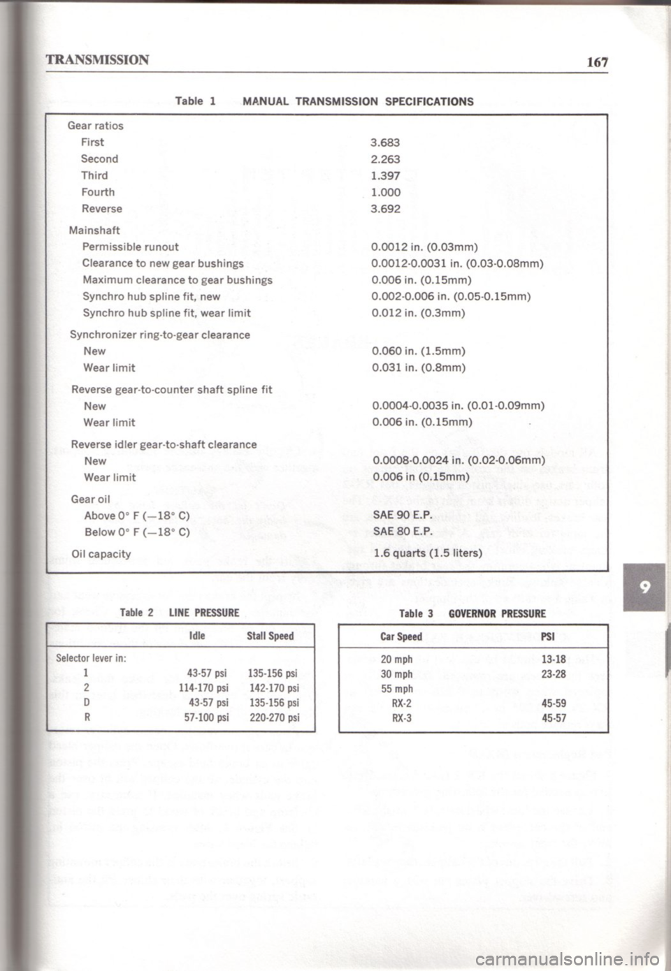 MAZDA RX-2 1971  Workshop Service Repair Manual 