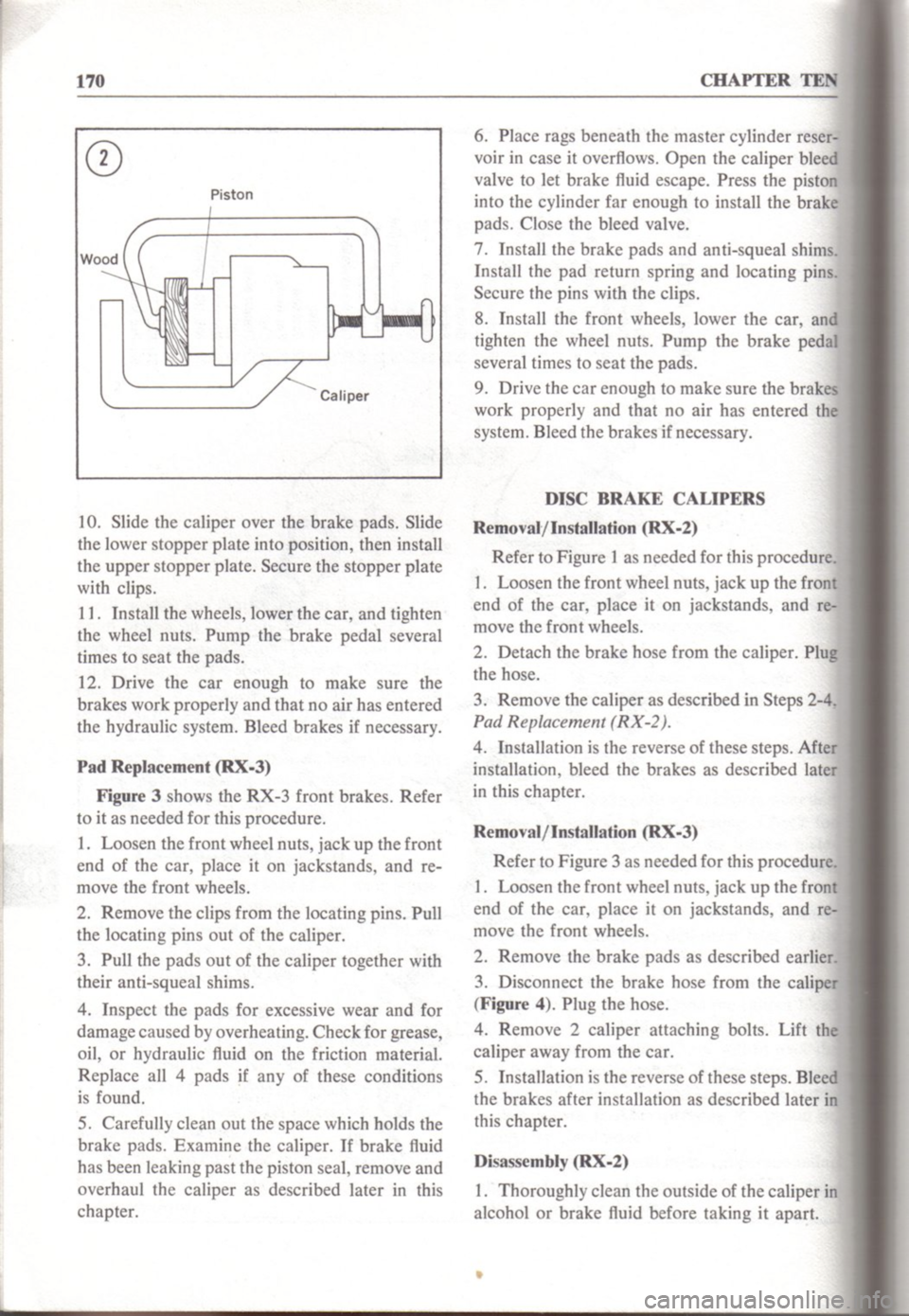MAZDA RX-2 1971  Workshop Service Repair Manual 