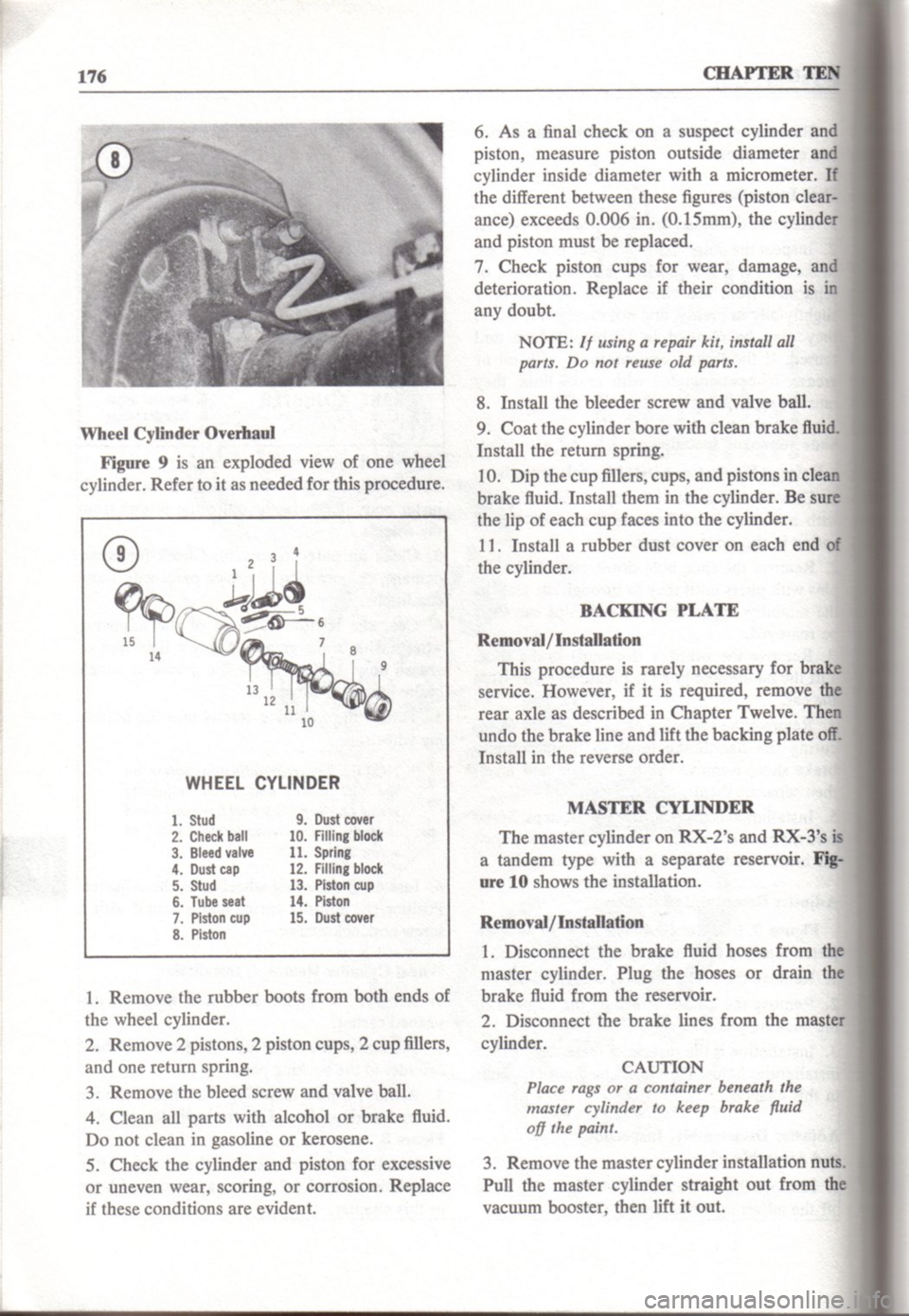 MAZDA RX-2 1971  Workshop Service Repair Manual 