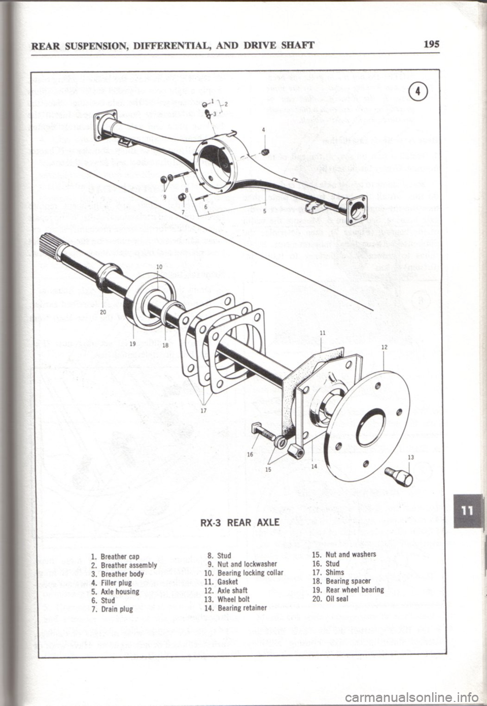 MAZDA RX-2 1971  Workshop Service Repair Manual 